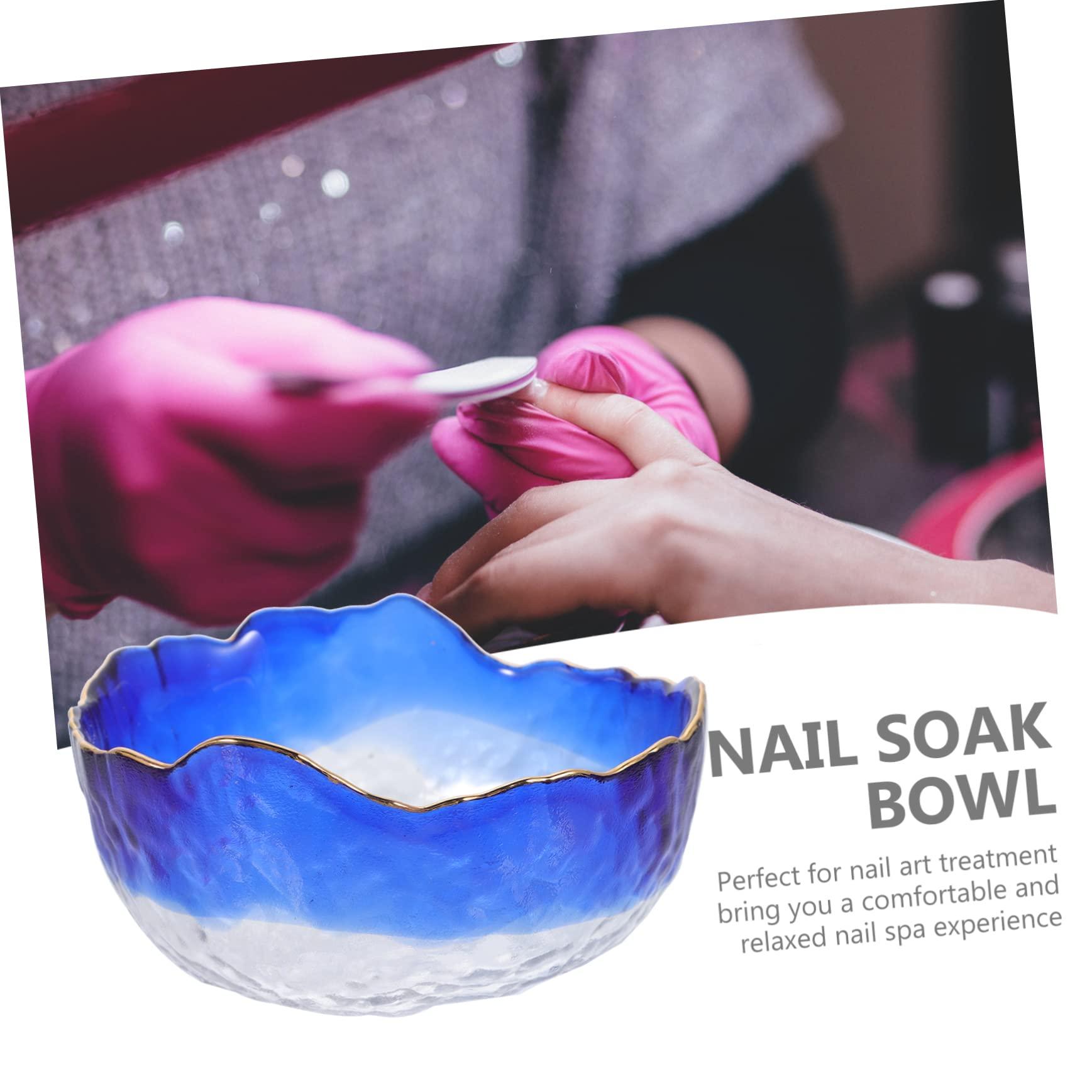 FOMIYES FOMIYES Manicure Hand Soak Bowl, Nail Soaking Bowl, Nail Soak off Tray, Nail Salon Bowl, Nail Soak Bowls, Soaker Bowl, Manicure Hand Bowl, Hand Wash Soaker Tray, Manicure Tool, Spa Glass Phnom Penh