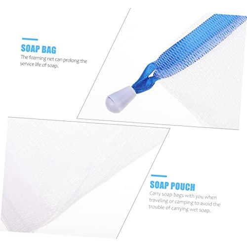 minkissy minkissy 20pcs Soap Sock for Bar Soap Foaming Cleansing and Exfoliating Shower Foaming Net Handmade Soap Maker Nets Random