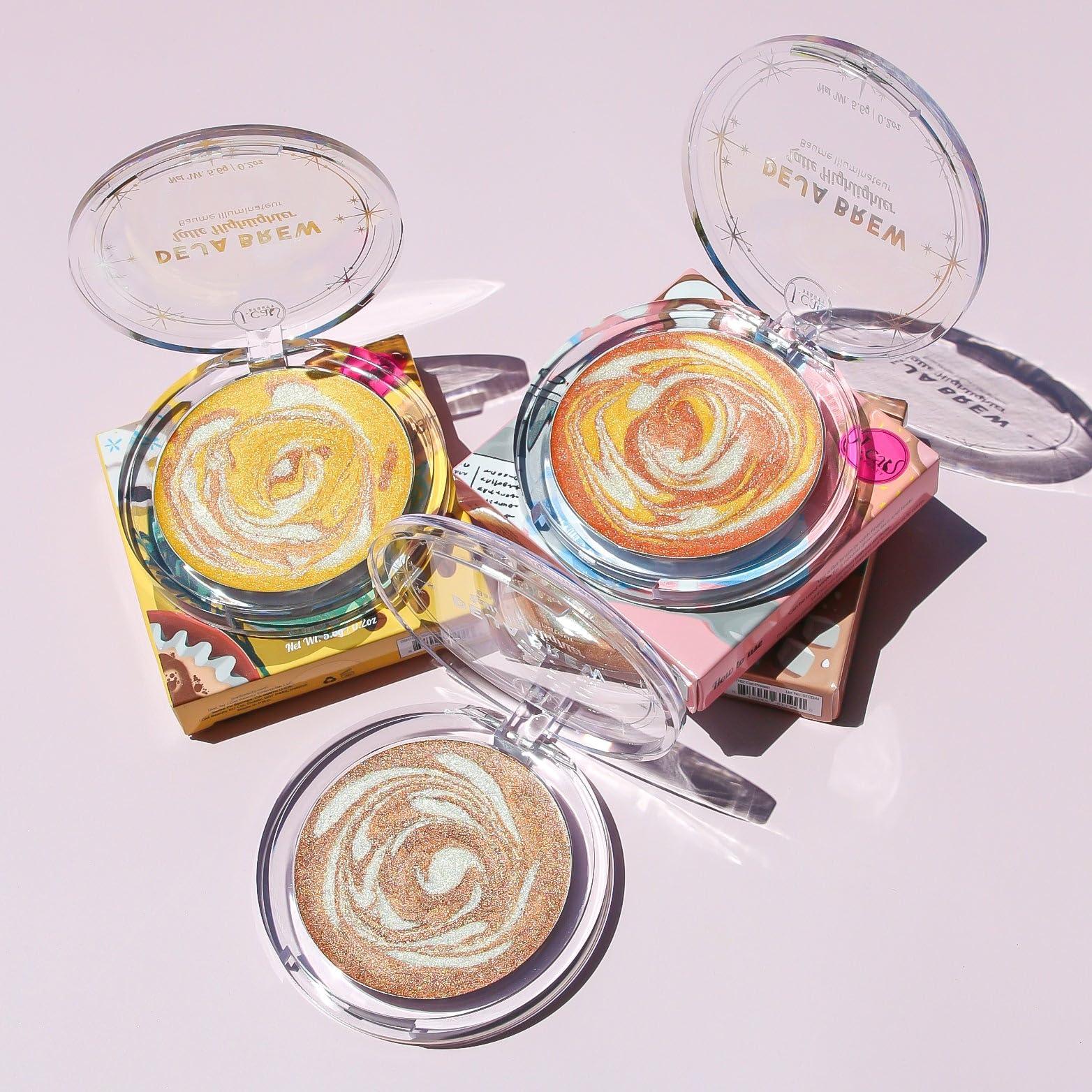 J.CAT BEAUTY J.CAT BEAUTY Deja Brew Latte Highlighter, You are Brew-Ti-Ful, Women\'s Makeup and Accessories, 1 Count (Pack of 1)