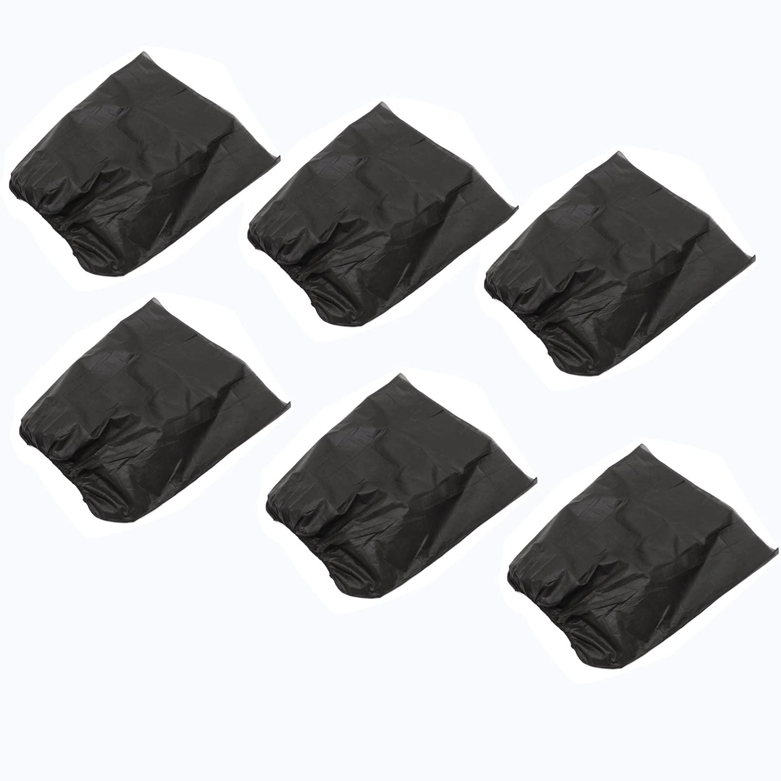 EXCEART EXCEART 10Pcs Disposable Bath Skirt Non Woven Salon Shower SPA Dress Towels Bathtub Body Wrap for Women Ladies Black