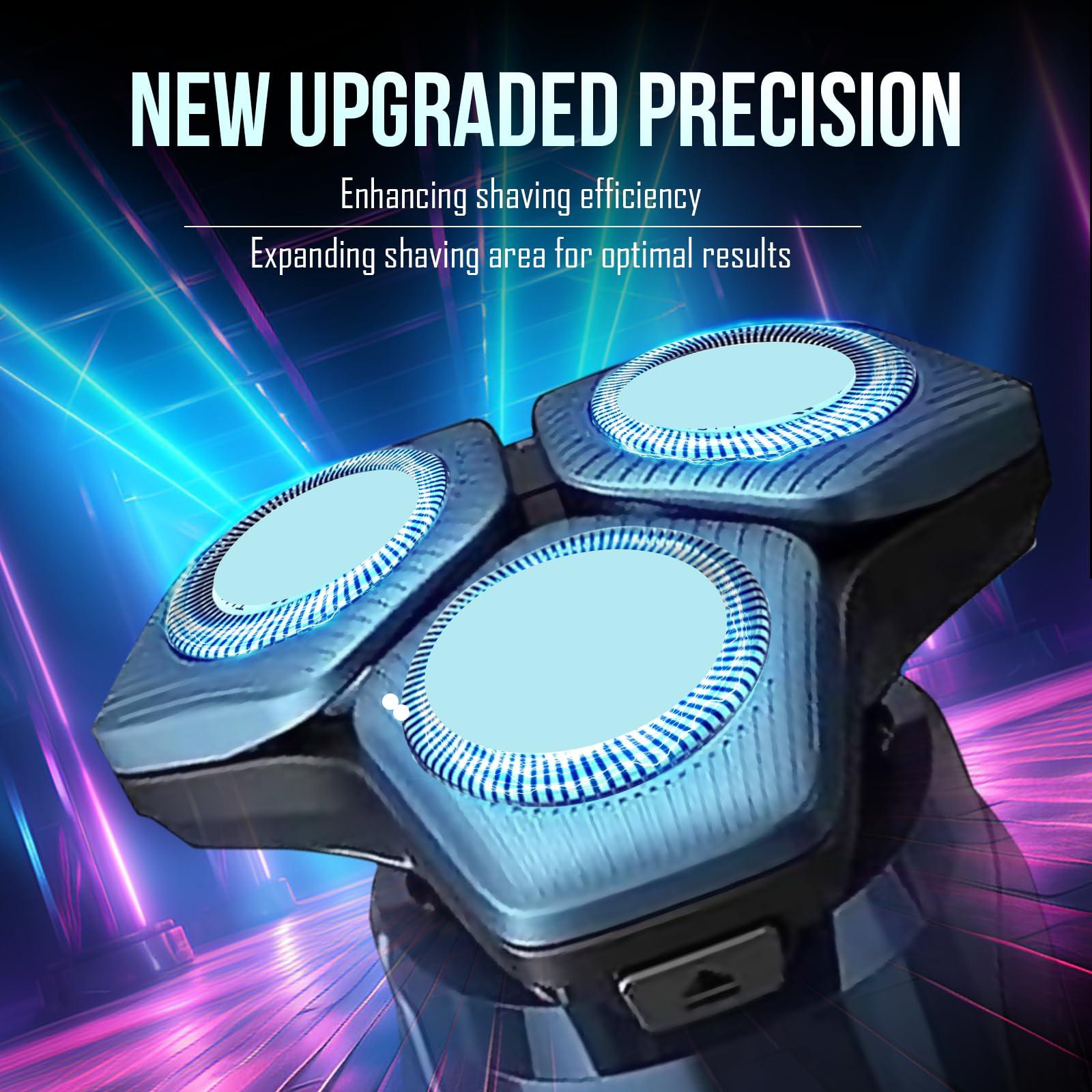 Golden Lotus Creations Golden Lotus Creations HQ56 Replacement Shaver Heads for HQ3 HQ4 HQ55 HQ56 HQ6, Replacement Shaver Head Compatible with Philips Norelco HQ300 HQ442 HQ916 HS190 HQ6990 Electric Shavers