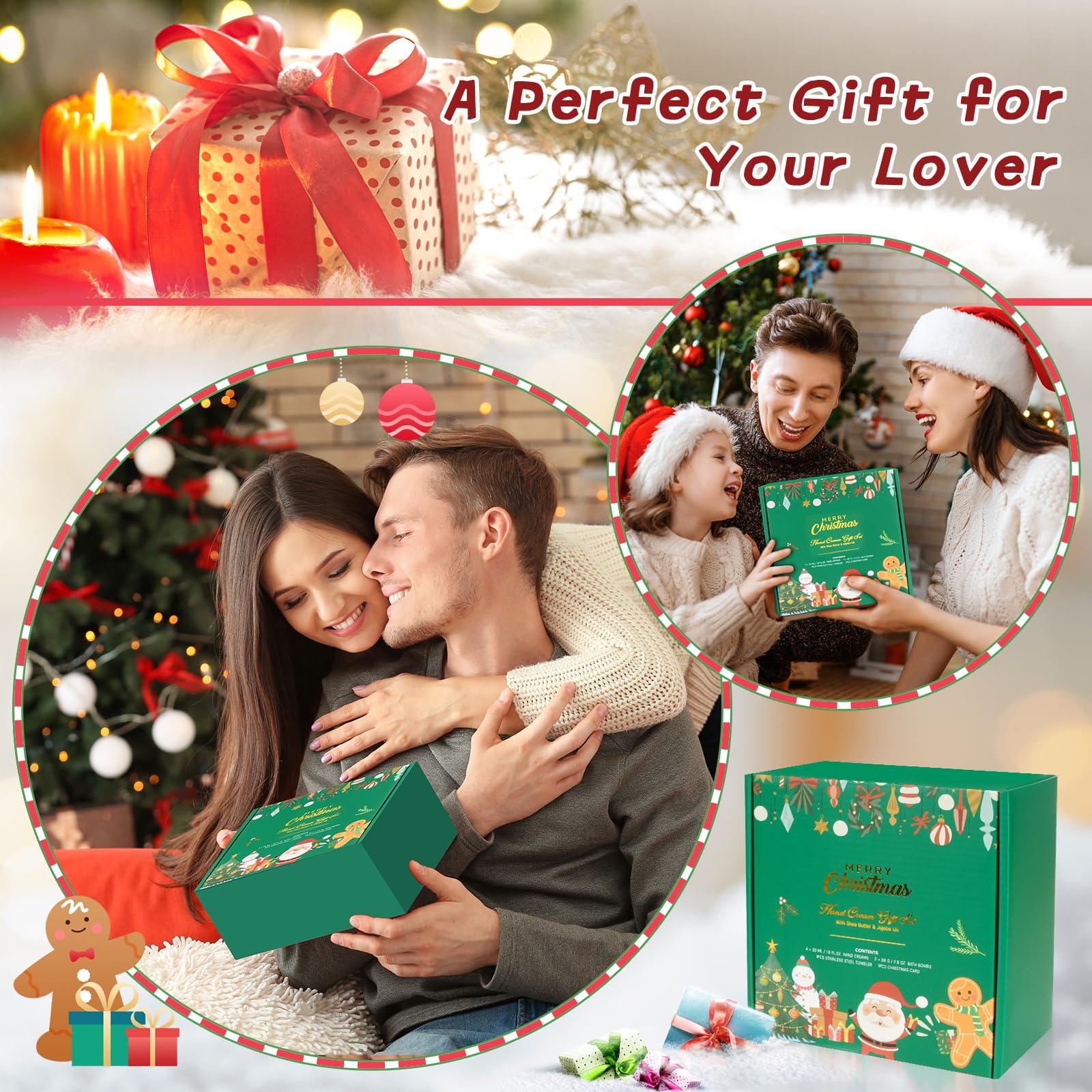 YUEONEWIN Gifts Set for Women - Christmas Basket Gift Set, Ideas Relaxing Spa Gift Basket Set for Women, Bath and Body Self Care Gift Set for Her, Mom, Wife, Girlfriend, Sister, Coworker, Teacher, Nurse