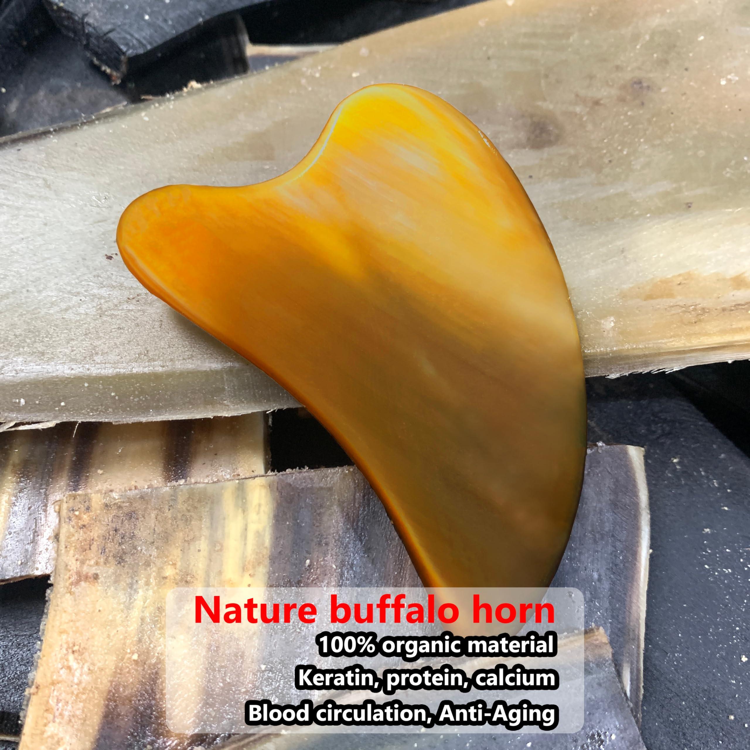 ARTINIQUE ARTINIQUE Gua Sha, Gua Sha Facial Tools, Guasha Tool for Face, Face Massager Tool, Hornheart Gua Sha for Puffiness, Facial Gua Sha Massage for Rejuvenated Skin, Anti-Aging, Effective Wrinkle Reduction