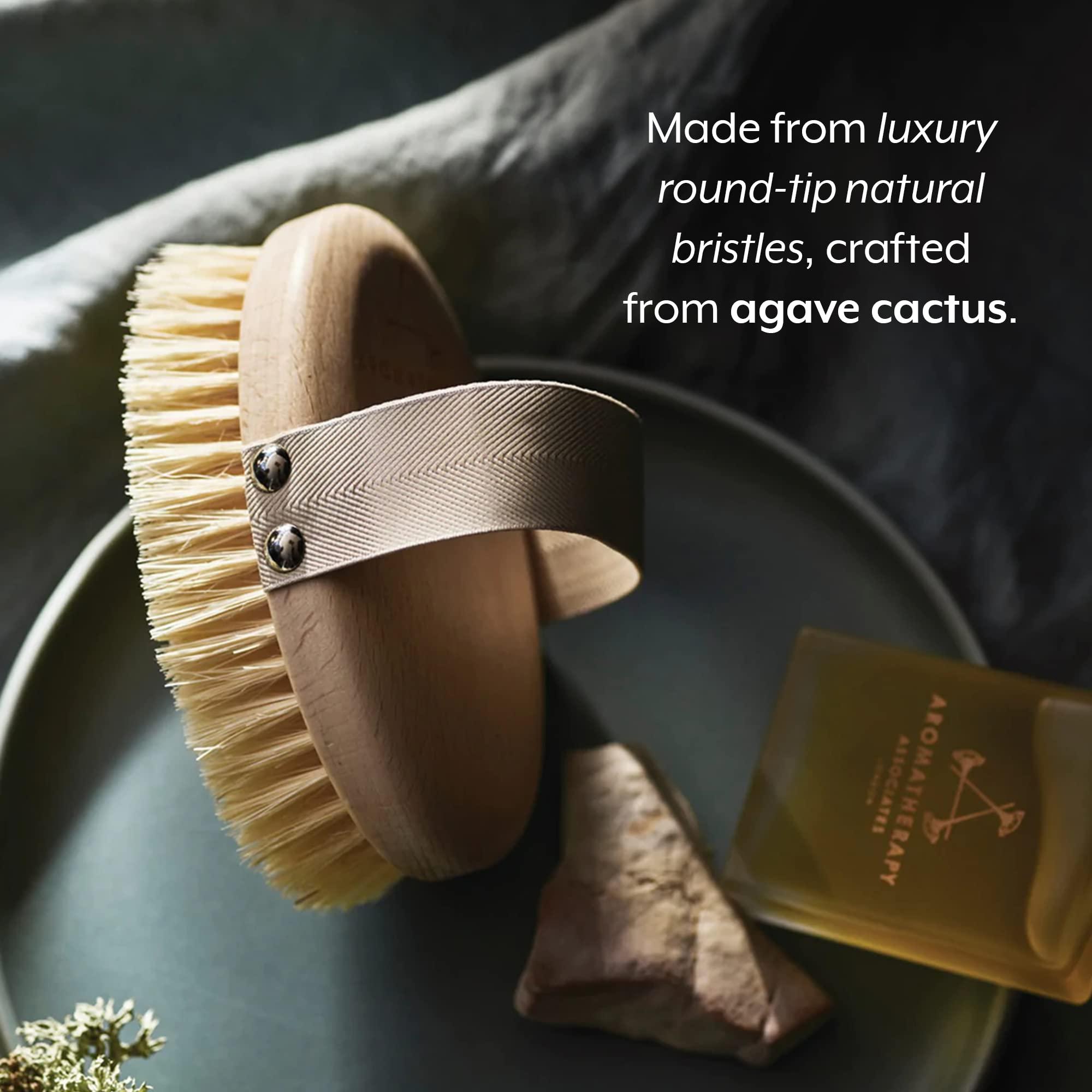 Aromatherapy Associates Aromatherapy Associates Revive Body Brush, Natural Dry Brush to Exfoliate Skin and Boost Circulation, Cellulite Brush Made of Natural and Sustainable Materials (1 Count)