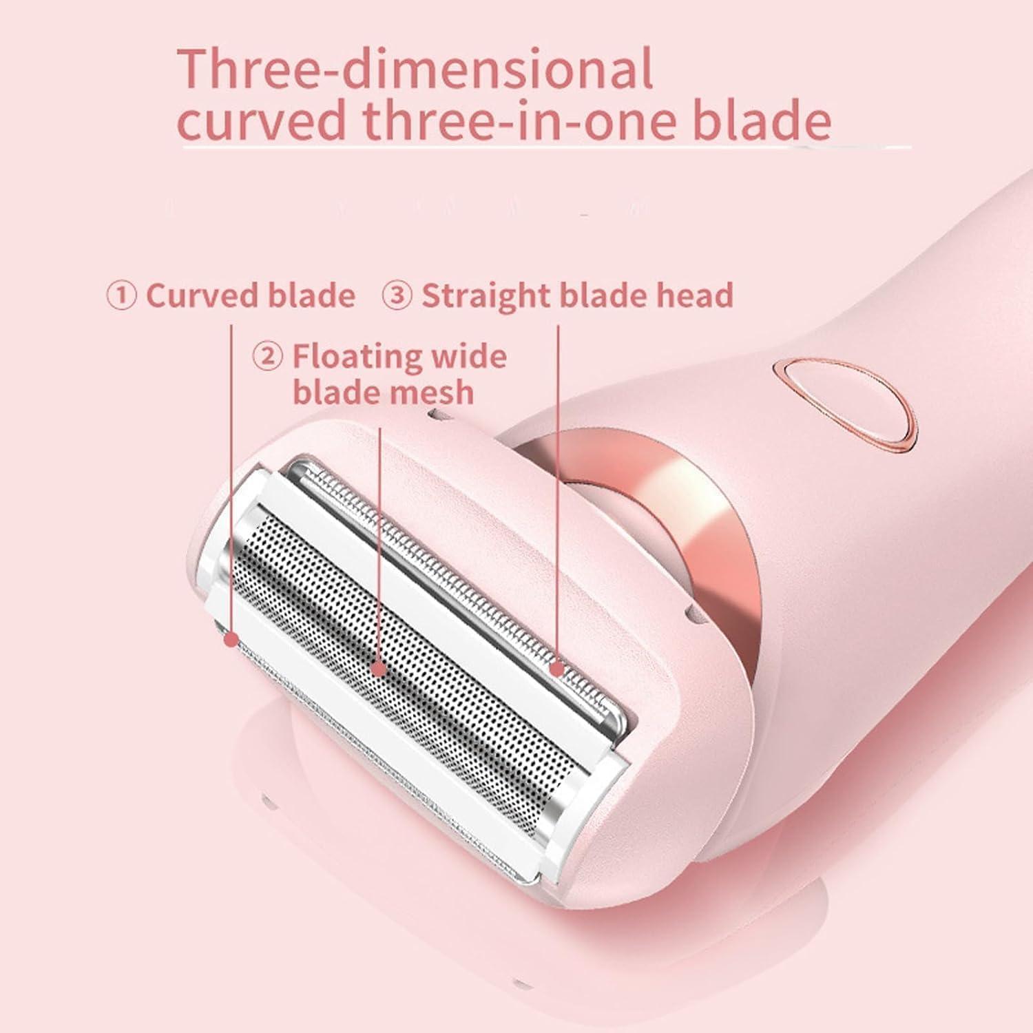 Yotfieot Premium Shaver - Electric Shaver,Comflux Razor,Wet and Dry Electric Shaver for Women,Smooth Shave Pro,Smooth Shave Pro for Women,Electric Shaver for Women (Pink)
