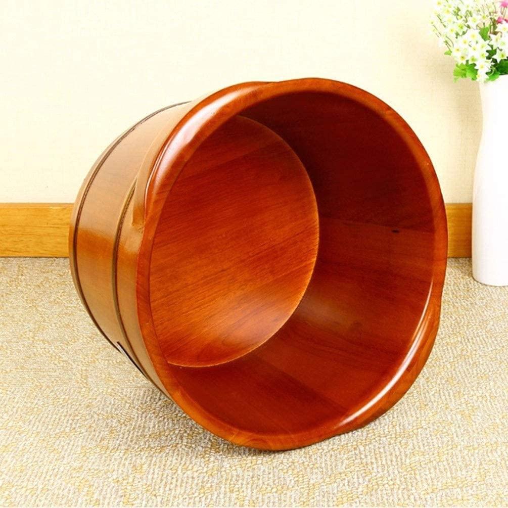 Scpantkend Scpantkend Handmade Massage Bucket Foot Bath, Foot Spa Wash Bucket Feet Bath Basin Tub Foot Bath Spa Bowl for Feet Stress (Size : A)