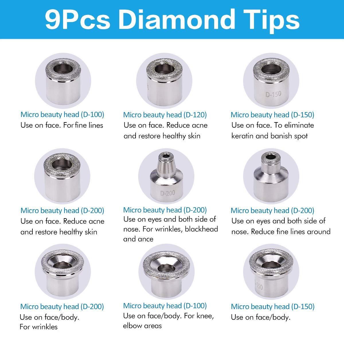 Beauty Star 3 in 1 Microdermabrasion Machine, Beauty Star Professional Diamond Dermabrasion Facial Devices at Home