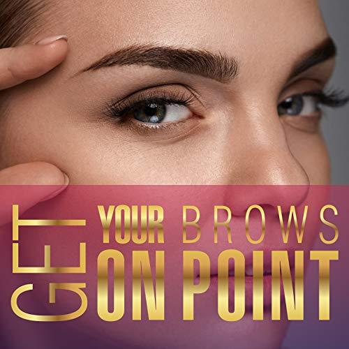 Mia Adora Best MICRO TIP Brow Definer Pencil - Waterproof & Smudgeproof ALL DAY WEAR - Cruelty FREE - Ultra Fine EXTRA Precision - Retractable Eyebrow Pencil - No Sharpener Needed - (LIGHT Brown)