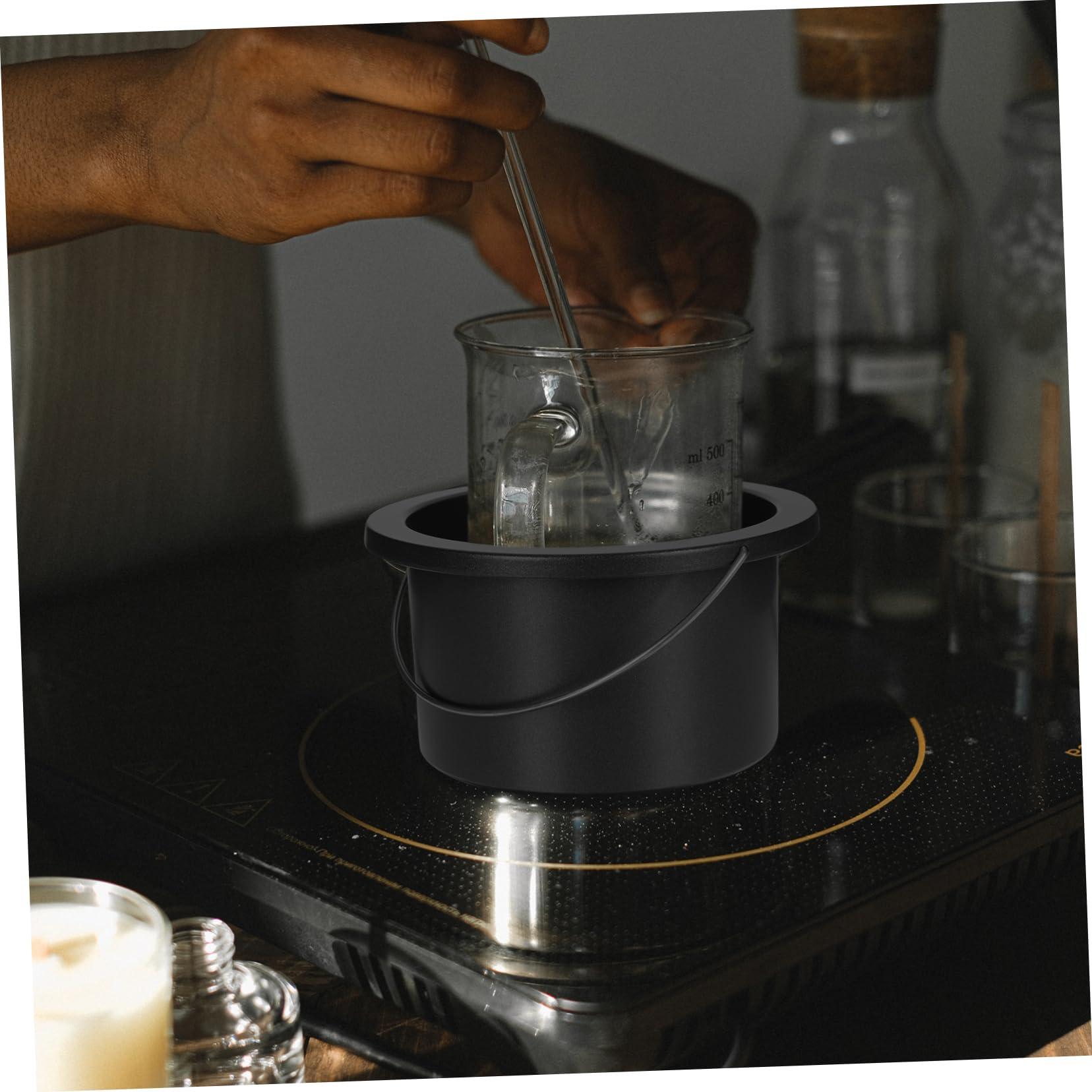 minkissy minkissy Hair Removal Wax Melting Container Wax Heater for Soft Wax Melting Pot Wax Warmer Wax Heater Accessory Simple Wax Melting Bowl Random