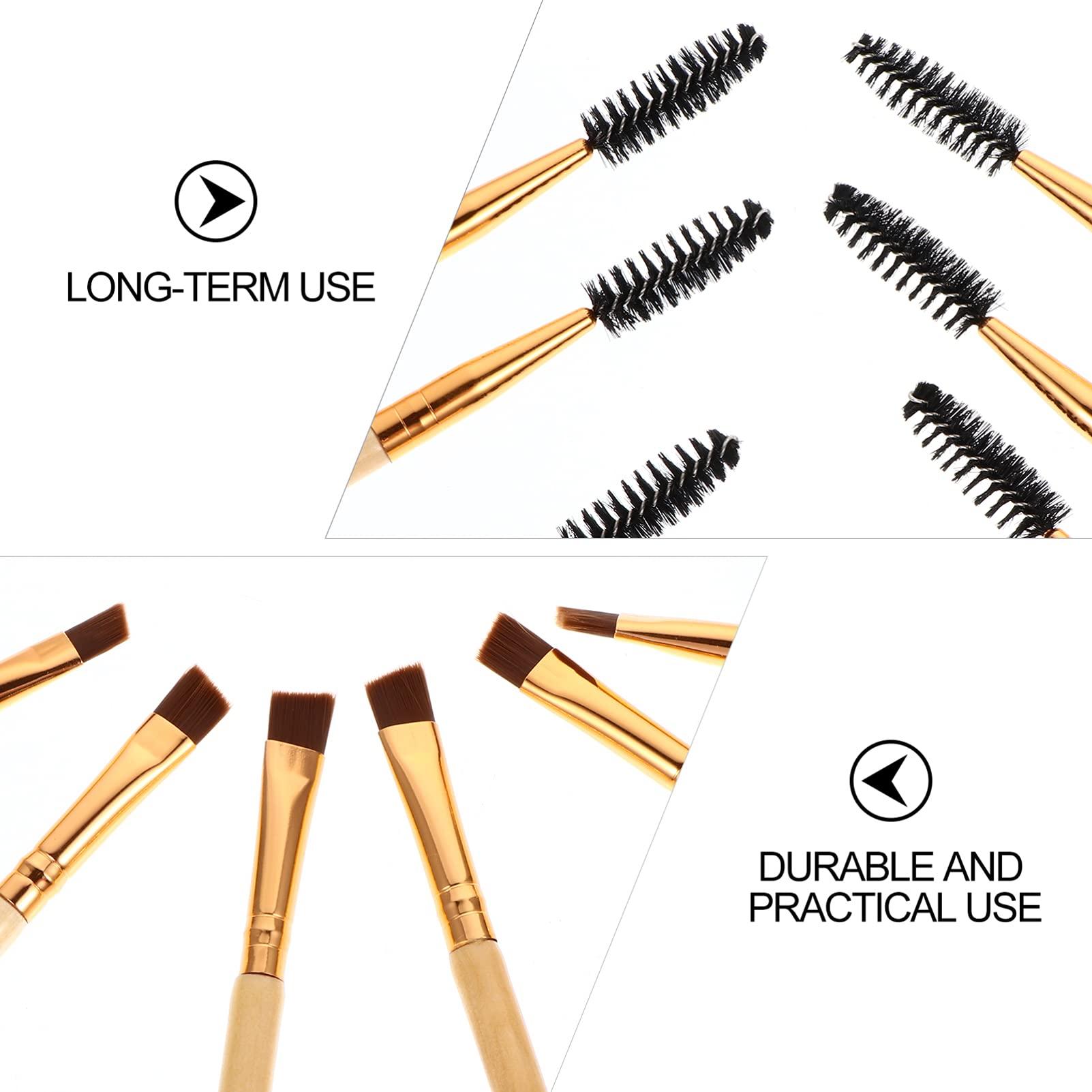 WOONEKY WOONEKY 6Pcs Women's Makeup Brushes Angled Spoolie Eyebrow Tools for Lovers