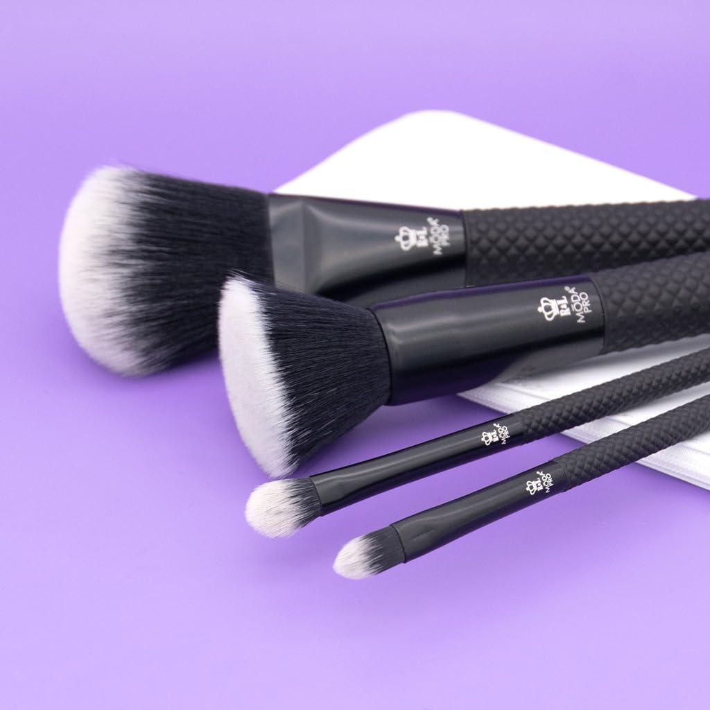 MODA Royal Brush Moda Pro 5 Piece Set Cosmetic Complete Face Make Up Brush Kit, 0.38 Count