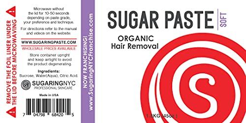 Sugaring Sugaring NYC Paste Set - Soft, Medium, Hard Signature Organic Paste