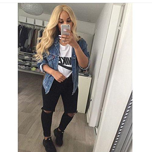 Bella Hair Bella Hair 613 Remy Virgin Human Hair Weave, Russian Blonde Human Hair Bundles Body Wave (2 Pieces 24inch)