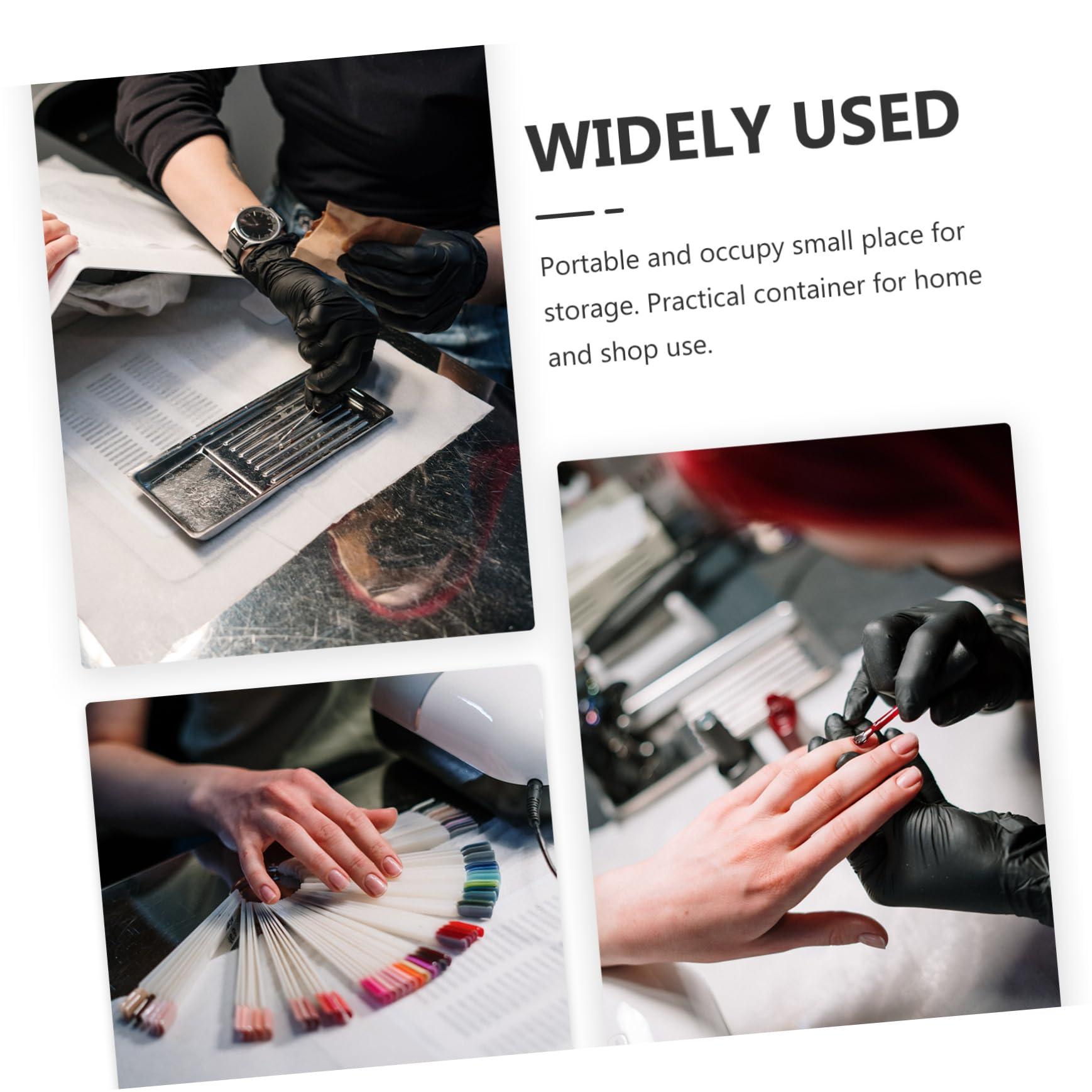 Mikinona Mikinona Nail Brush Organizer Manicure Tool Case Travel Bag Nail Art Brush Pouch Brush Holder for Manicure Storage Pouch for Nail Pen Holder