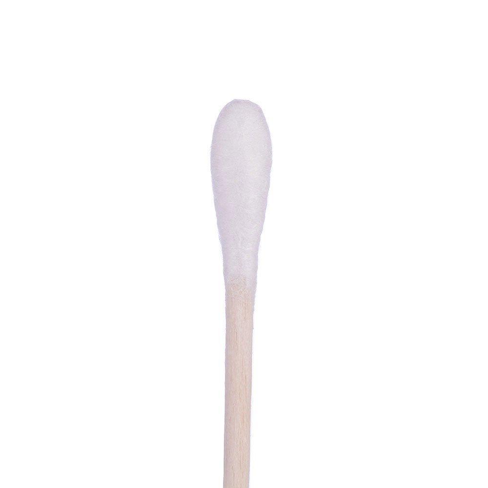BTYMS 500 Count 6 Inch Long Cotton Swabs with Wooden Handles Cotton Tipped Applicator for Cleaning