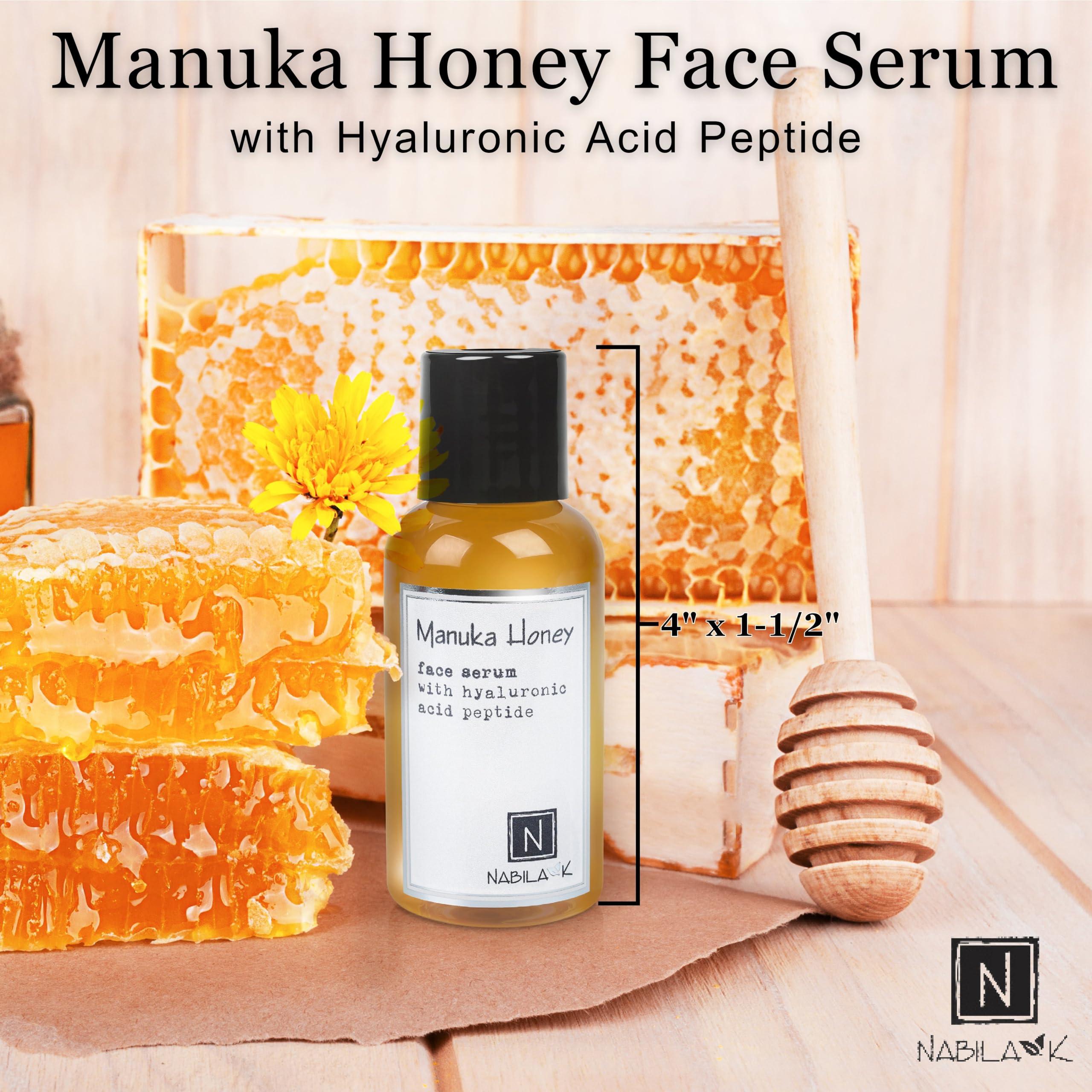 Nabila K Nabila K Manuka Honey Face Serum with Hyaluronic Acid Peptide