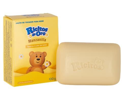 Ricitos de Oro Ricitos de Oro Baby Cleansing Bar Soap with Extract Calming Effect, Chamomile, 6-Pack of 3.5 Oz Each Soap, 6 Soaps