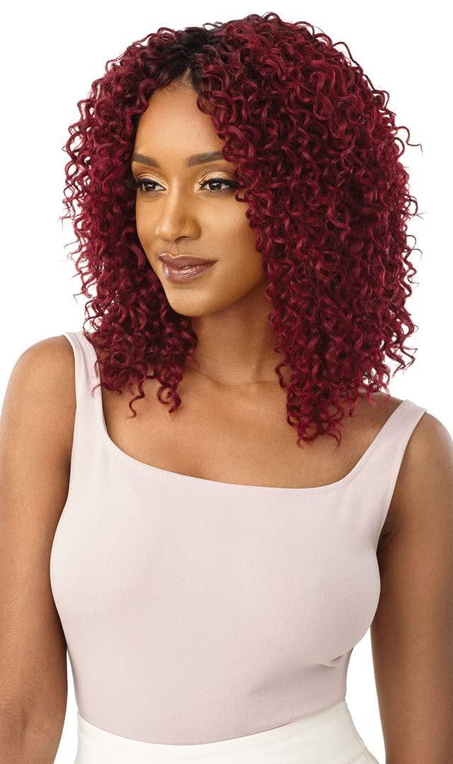 Outre Outre Human Hair Purple Pack 3PCS WET and WAVY STYLE BOHO CURL (2)