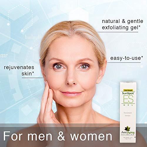 Lane Innovative Lane Innovative - SunSpot ES, Natural Exfoliating Gel, Skin Rejuvenating Ingredients, Including Aloe Vera and Tea Tree Oil (0.5 Ounce)