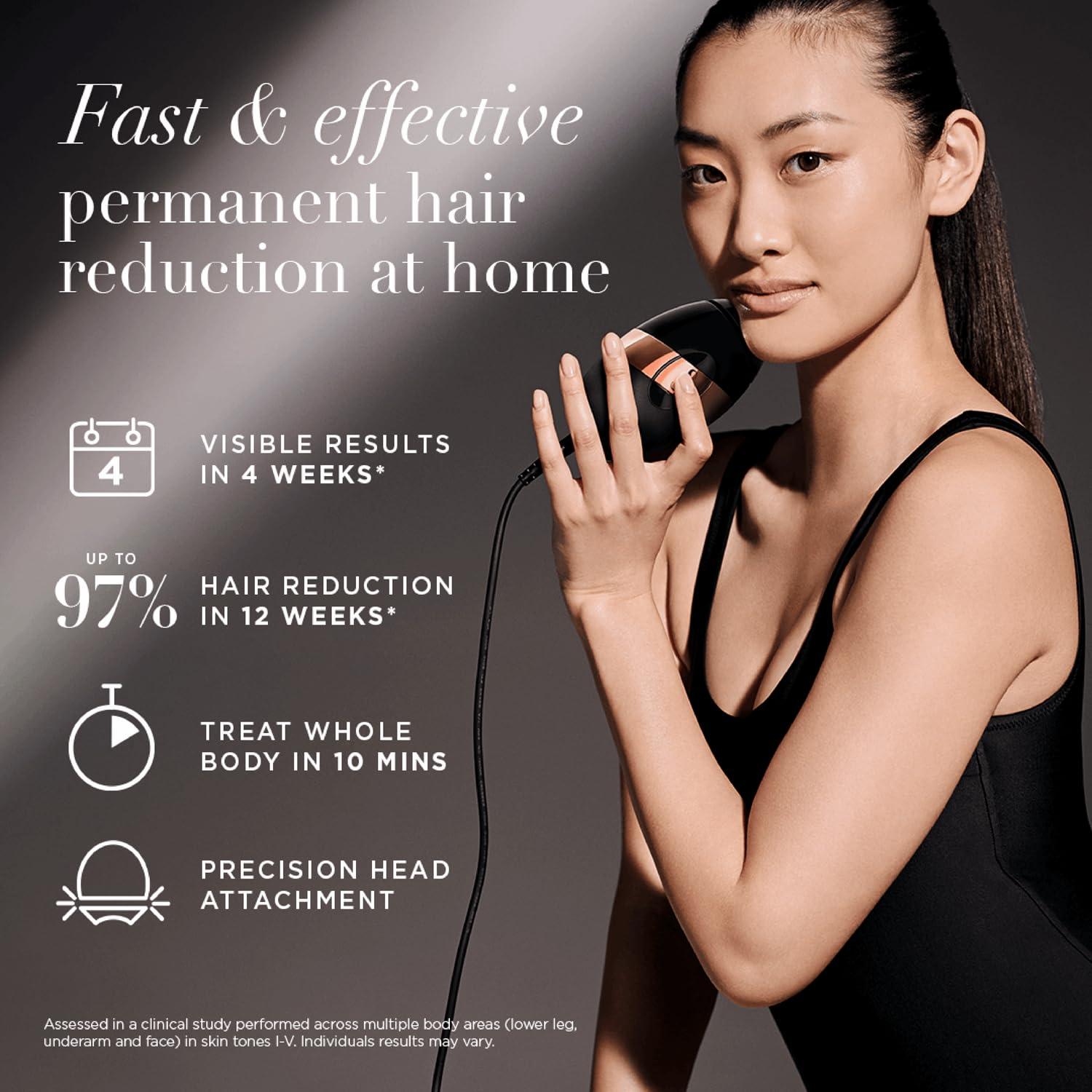 SMOOTHSKIN SmoothSkin Bare Fit IPL long-lasting body and facial hair removal device for women & men - alternative to laser hair removal. With precision head.