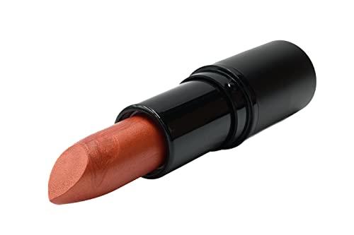 Pure Ziva Pure Zivaª Golden Sunset Shimmering Coral Red Orange Lipstick Color Moisturizing Paraben Free, No Animal Testing & Cruelty Free Lip Makeup Color