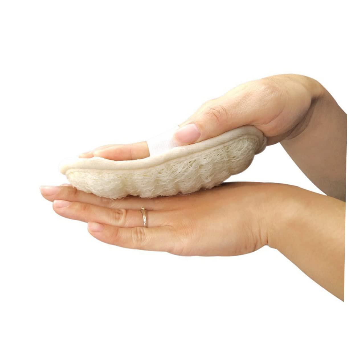 Mikinona Mikinona Exfoliating Pad Exfoliating Soap Wipe Spa Shower Exfoliating Mesh Soap Pouch Loofah Luffa Loafer Sponge Exfoliating Loofah Sponge Exfoliator Soap Bag Sponge Loofah