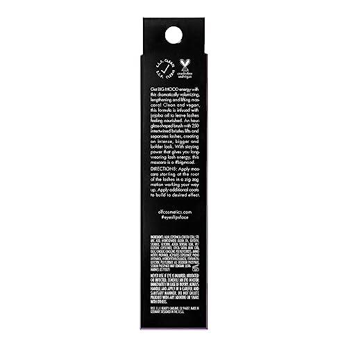 e.l.f. e.l.f. Big Mood Mascara, Instantly Creates Long-Lasting, Bold & Lifted, Voluminous Lashes, Infused with Jojoba Wax, Vegan & Cruelty-free, Bold Blue