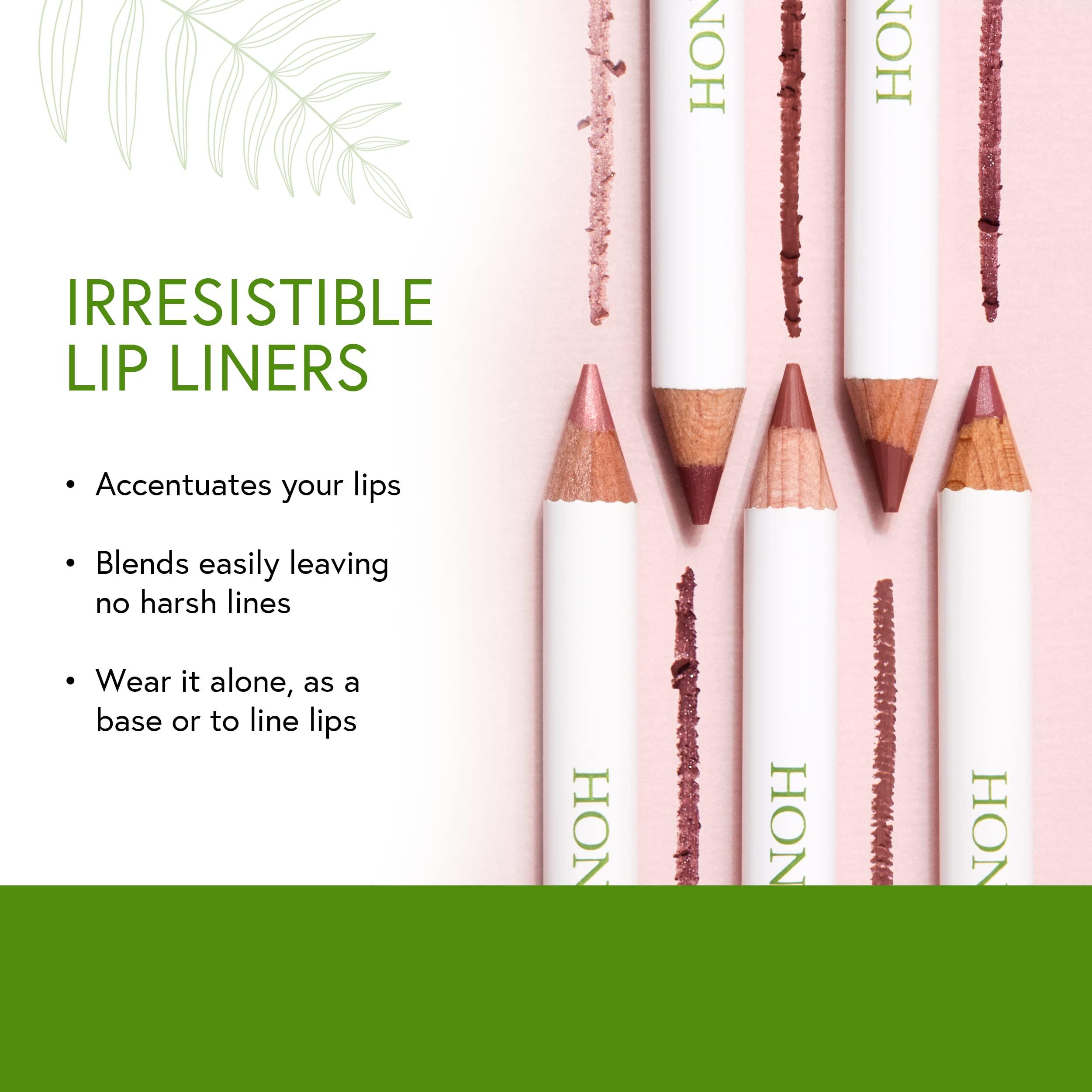 Honeybee Gardens Honeybee Gardens Irresistible Lip Liner In Spice, Rosey Cinnamon Color, Long-Lasting, Gluten-Free, Vegan, 0.04 oz