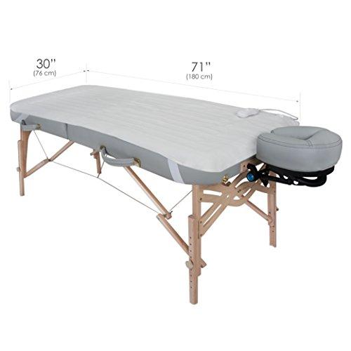 EARTHLITE EARTHLITE BODYWORKERS CHOICE Massage Table Warmer Three Heat Settings, Felt Lined Heating Pad (30 x 71) | One-Year Replacement Guarantee