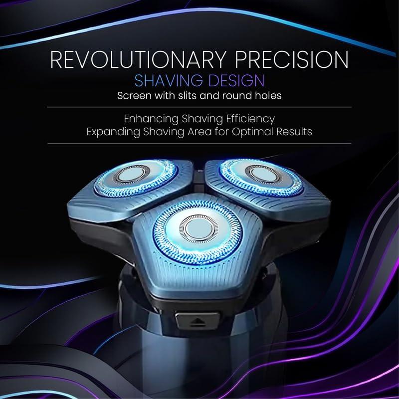 Golden Lotus Creations Golden Lotus Creations SH70/71 Replacement Heads Blades Compatible with Philips Norelco Series 7000 Electric Shavers SH70 SH71 Double Blades for Norelco Series S7000 7000 Replacement Heads