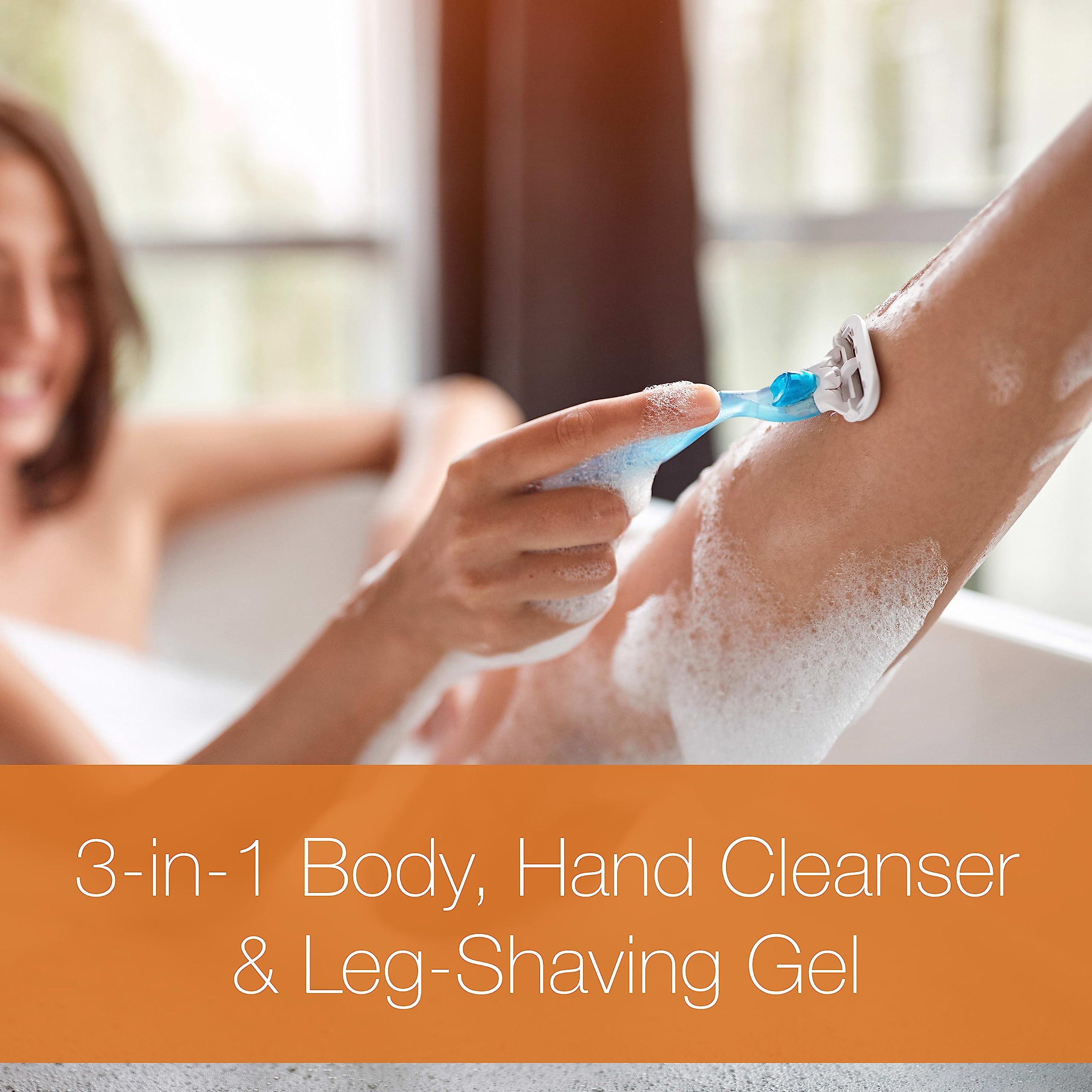 Neutrogena Neutrogena Rainbath Body Wash, Refreshing, Moisturizing Daily Body Cleanser and Shaving Gel with Clean Rinsing Lather, Original Scent, 32 fl. Oz