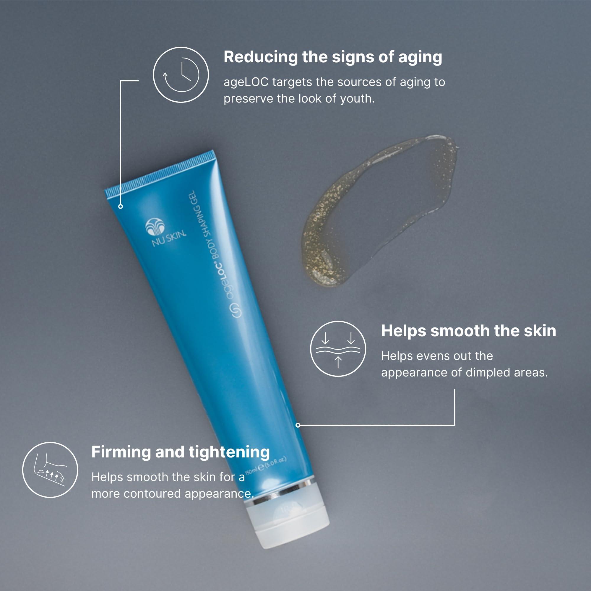 Nu Skin Nu Skin ageLOC Body Shaping Gel | 5 ml | Revitalize Your Skin and Rediscover Confidence | Spa-Quality Anti-Aging Treatment for Youthful, Contoured Radiance | Refresh and Purify