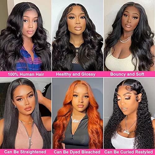 JARAMA 10A Brazilian Body Wave Bundles 18 20 22 Inch Human Hair Bundles 100% Unprocessed Virgin Hair Body Wave 3 Bundles Human Hair Weave Bundles Deals 1B Natural Black