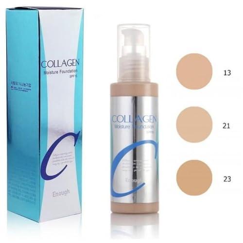 Enough Enough Collagen, Moisture Foundation, SPF 15, 21, 3.38 fl oz (100 ml)