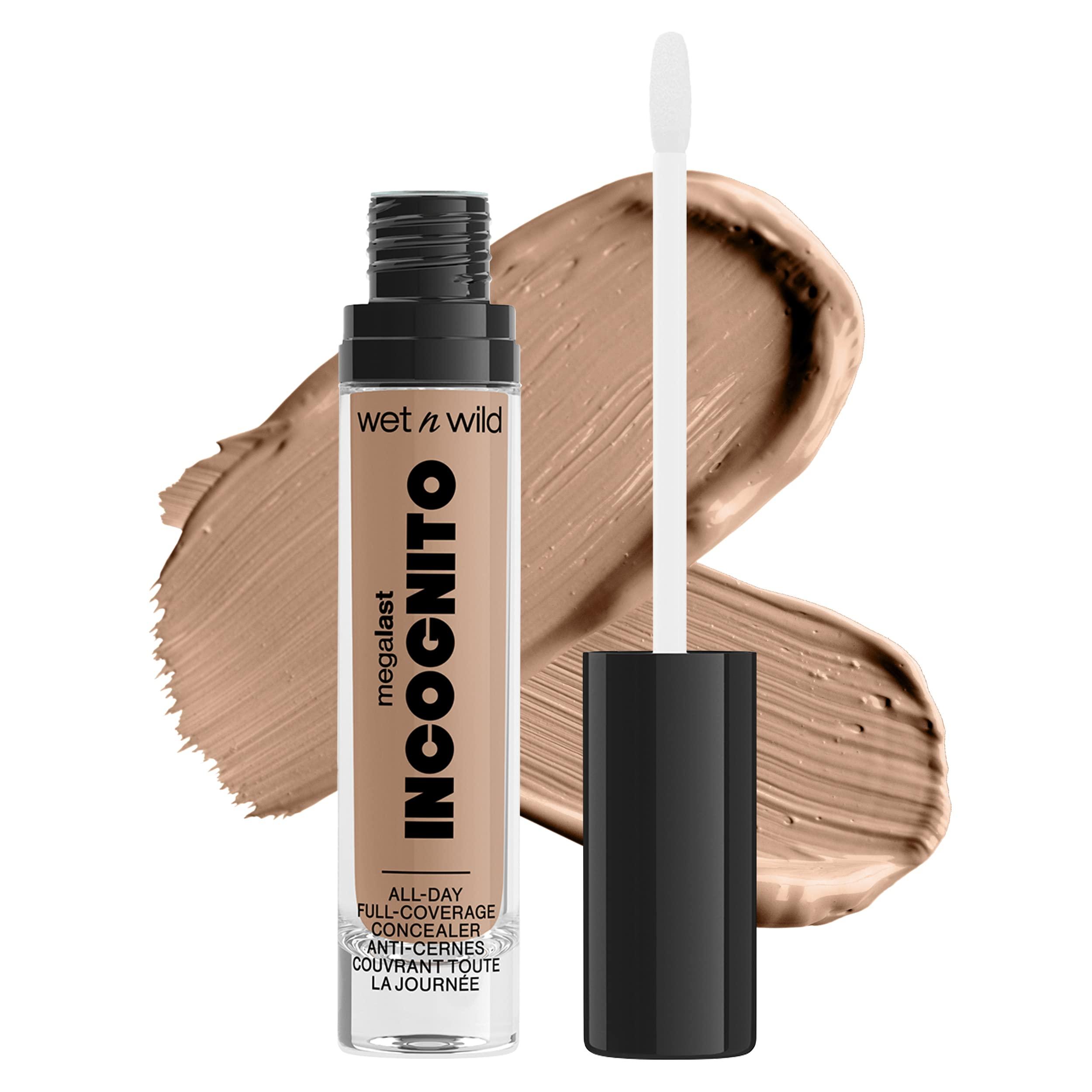 wet n wild wet n wild Mega Last Incognito All-Day Full Coverage Liquid Matte Concealer, Light Honey