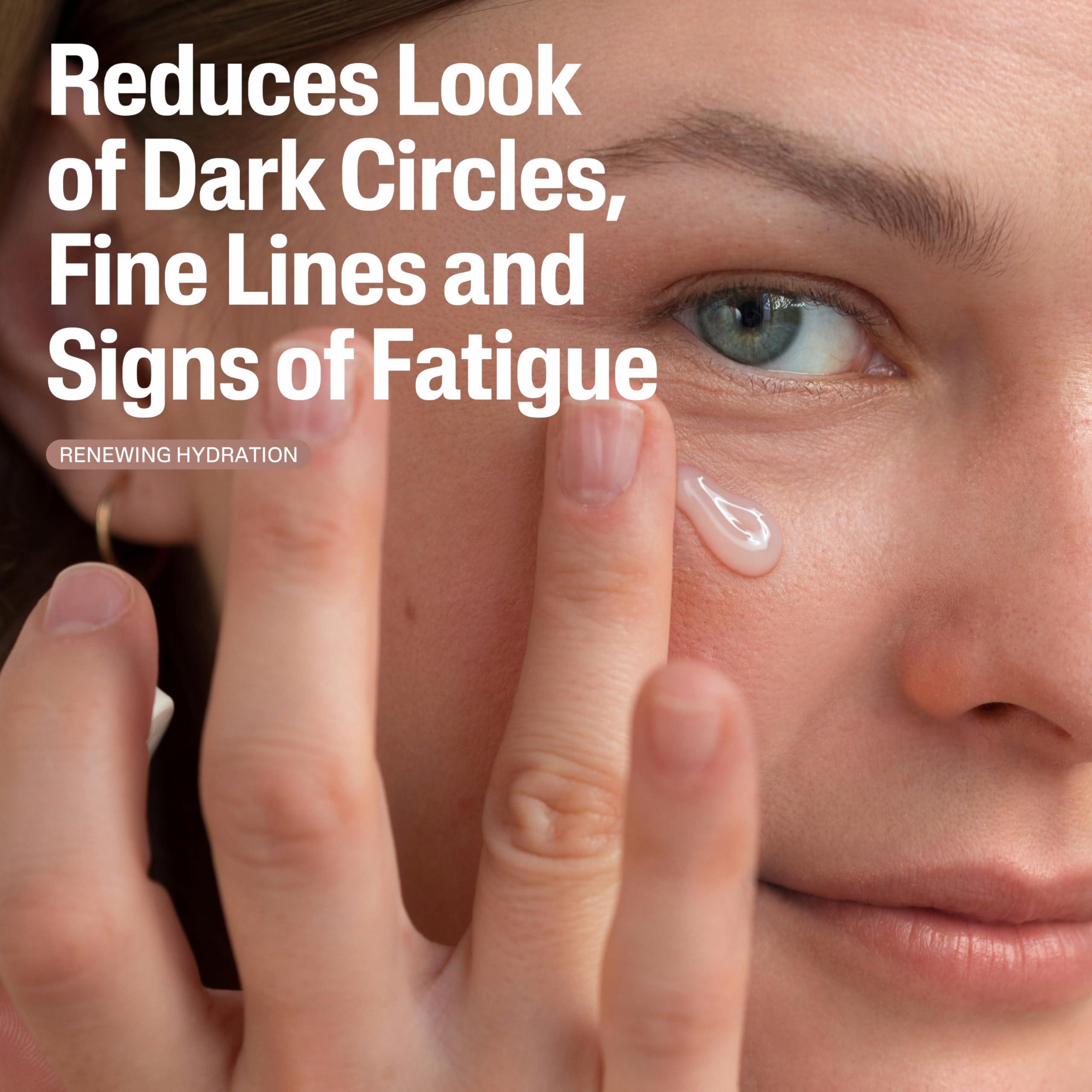 Cetaphil Cetaphil Healthy Renew Hydrating Eye Gel Serum 0.5 Oz, 24Hr Under Eye Cream for Anti Aging, Reduces the Appearance of Dark Circles and Wrinkles, Retinol Alternative Peptide Serum, For Sensitive Skin