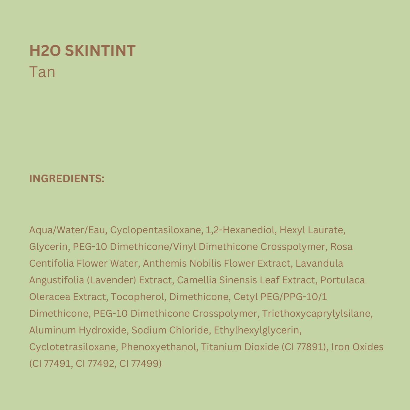 Pixi Pixi Beauty H2O SkinTint Tinted Face Gel, 1.2 fl oz / 35 ml, Tan