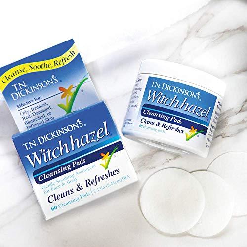 T.N. Dickinson's T.N. Dickinson's Witch Hazel Cleansing Pads, 60 Count