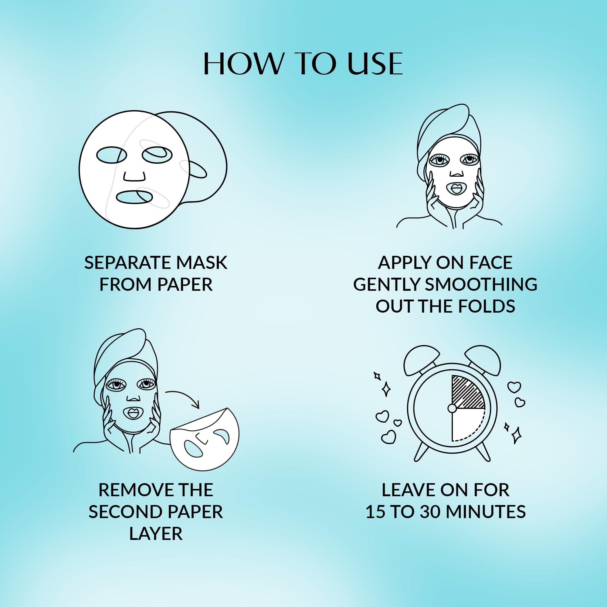 Talika Talika Bio Enzymes Eye Patch - Instant Ultra-Moisturising Under Eye Patches for Adults - Eye Mask For Dark Circles Tired Eyes & Puffiness - Single Pair Under Eye Mask