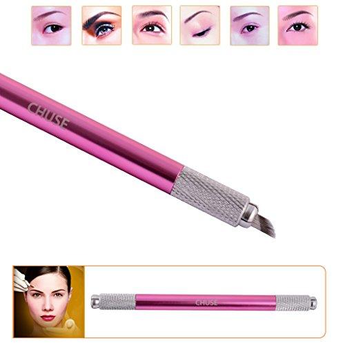 CHUSE Chuse M6 Professional Permanent Makeup Manual Eyebrow Tattoo Pen Both Head Can Be Used