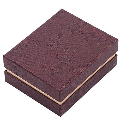 kilofly kilofly Genuine Leather Double Lipstick Case Cosmetic Makeup Holder + Gift Box