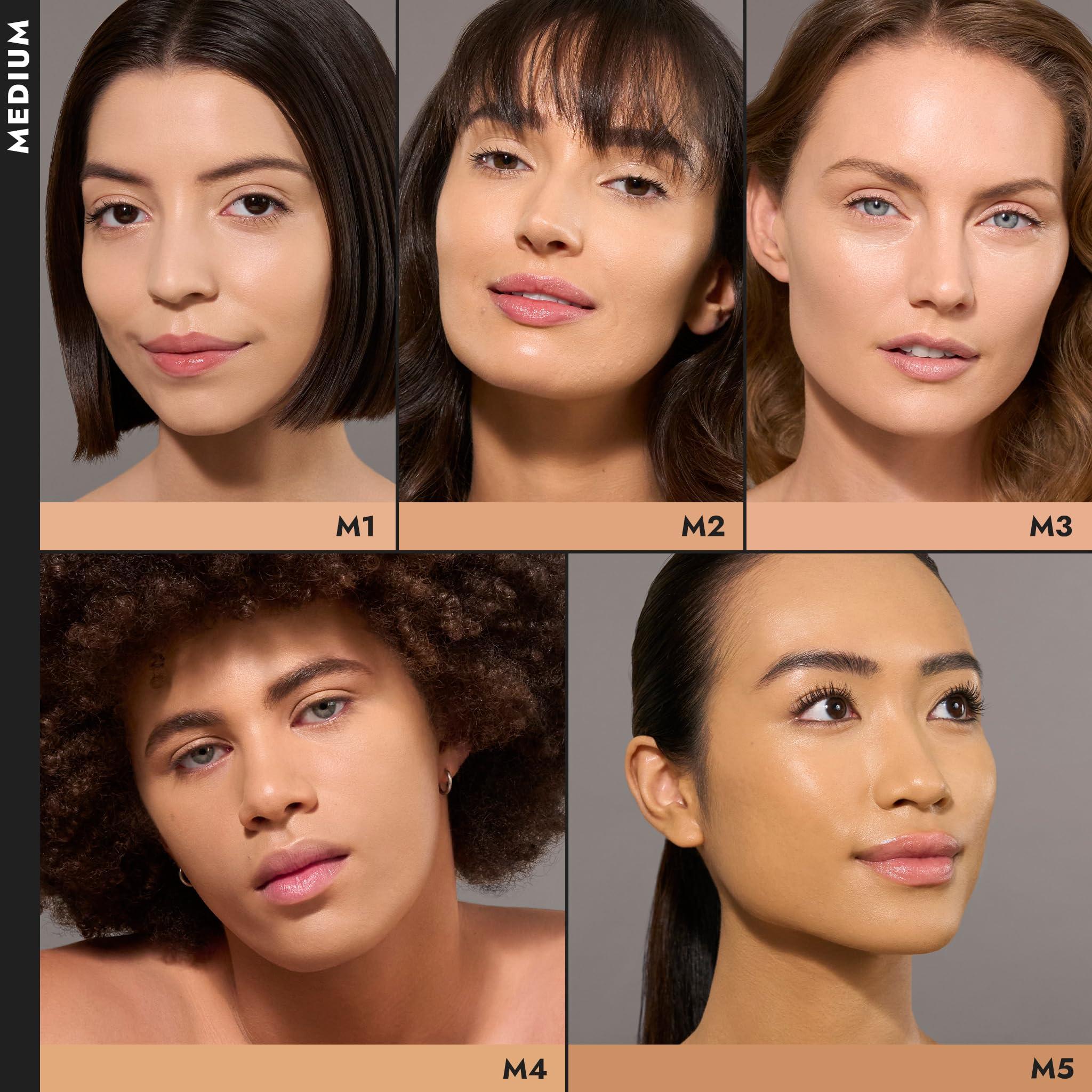 Cover FX COVER FX Total Cover Cream Foundation - Shade M2 - Buildable Coverage - Natural Finish - Oil-Free - Sweat-Proof