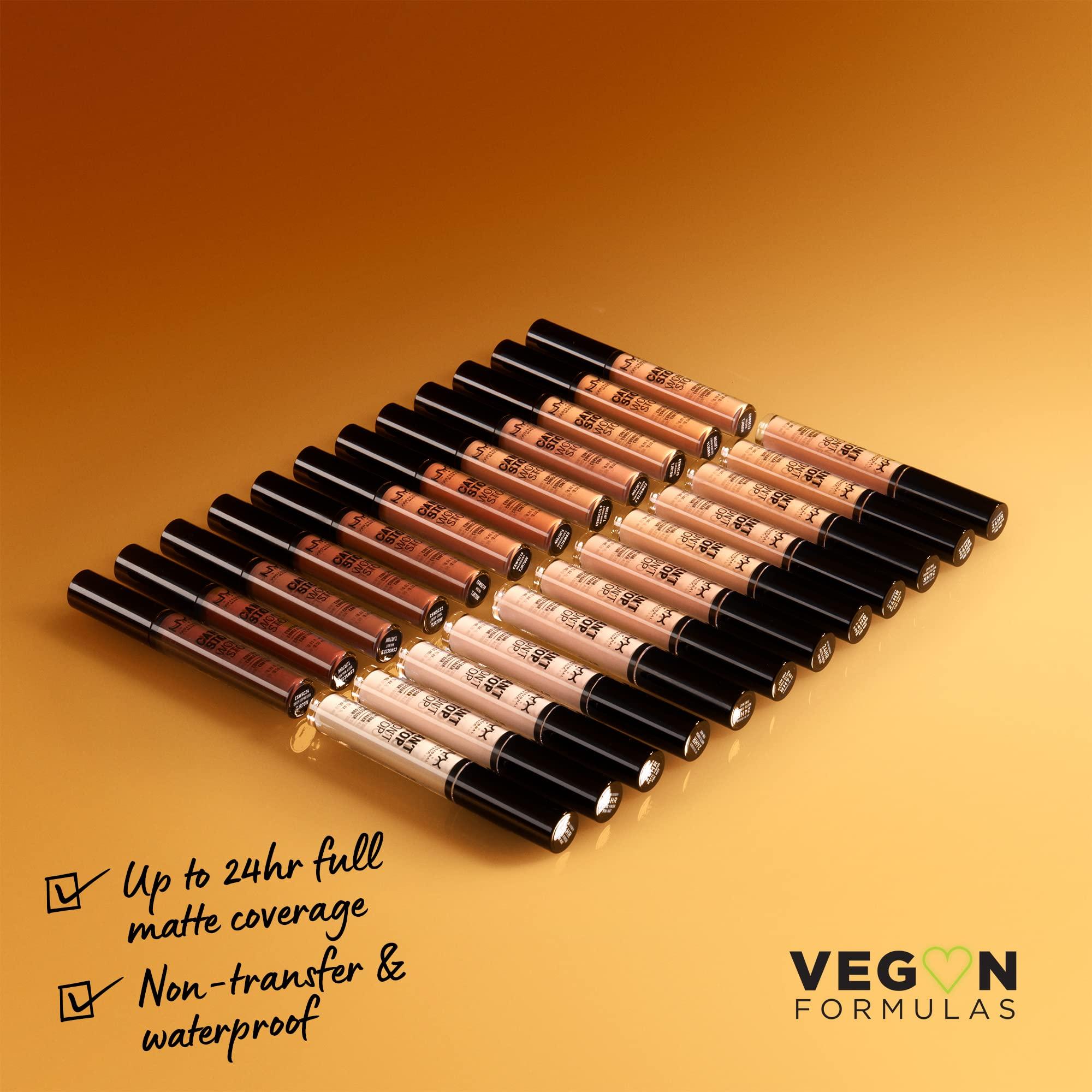 NYX PROFESSIONAL MAKEUP NYX PROFESSIONAL MAKEUP Can't Stop Won't Stop Contour Concealer, 24h Full Coverage Matte Finish - Deep Walnut