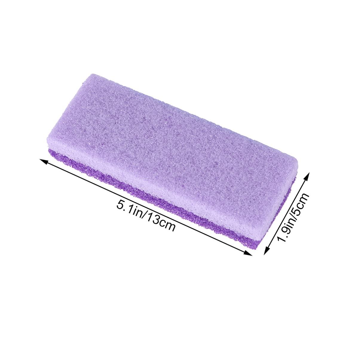 EXCEART EXCEART Pedicure Tools Pedicure Tools Foot Rasp 2Pcs Pedicure Foot File Remover Pumice Stone Foot Scrubbers Hard Skin Dead Skin Removing Foot Care Tool Nail Accessories Nail Accessories