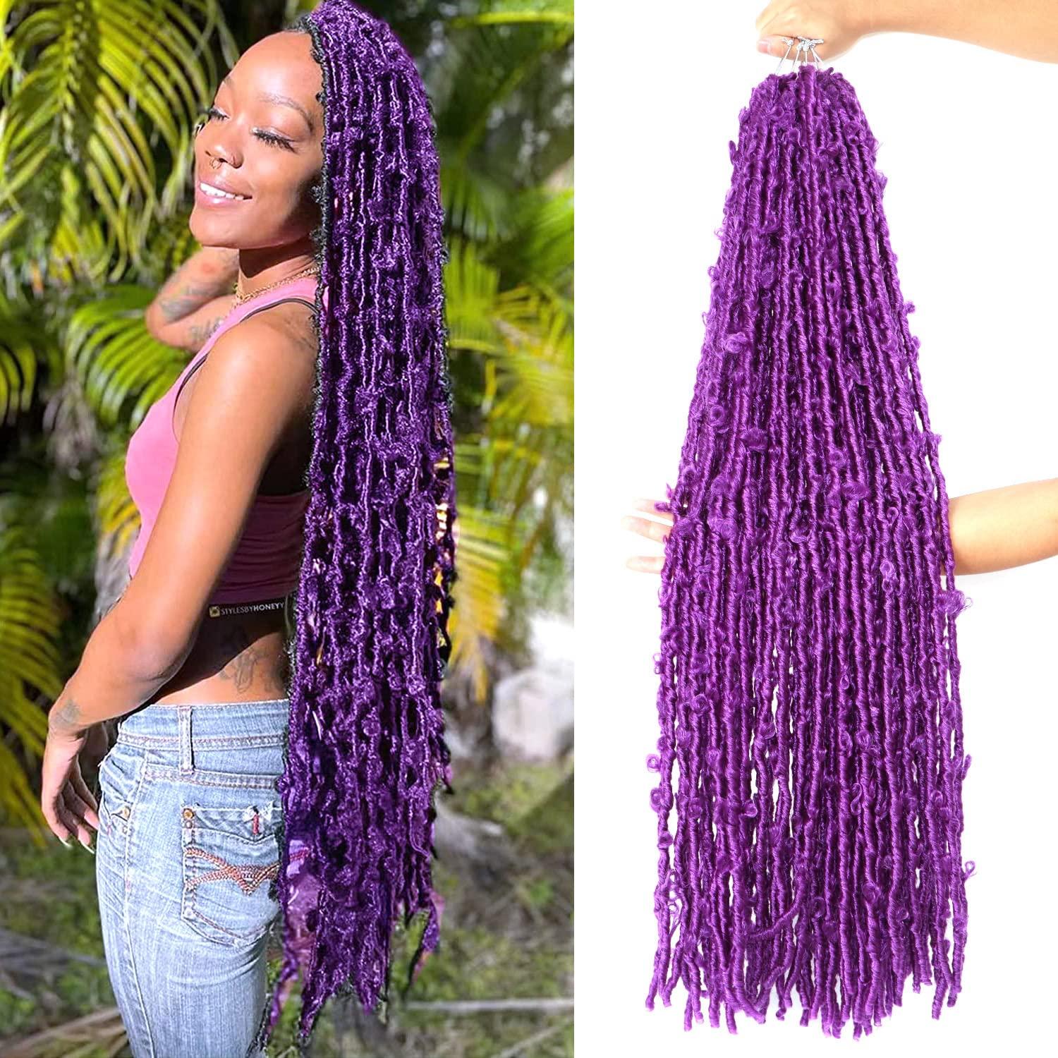 Rastafri RastAfri Pre-Stretched Silky Braiding Hair 3X with Bandana - 2 Packs (#1B)