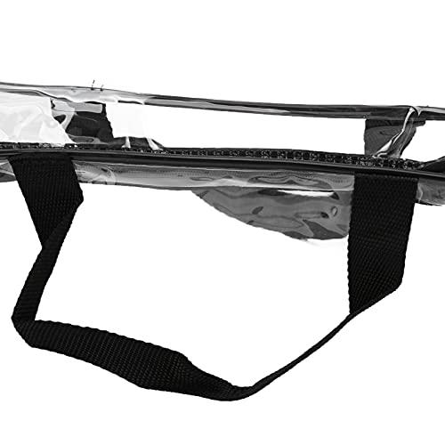 Uplory Uplory Makeup Bag, Cosmetic Bag Pvc Transparent Thickness Easy To Clean Ell Structured Sturdy Zip Fastener, 3Pcs Travel Toiletry Bag For Travel Gym Bathroom Bedroom Daily Carry