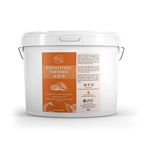Midwest Sea Salt Company Exfoliating Turmeric Scrub - 128oz - Rose Absolute