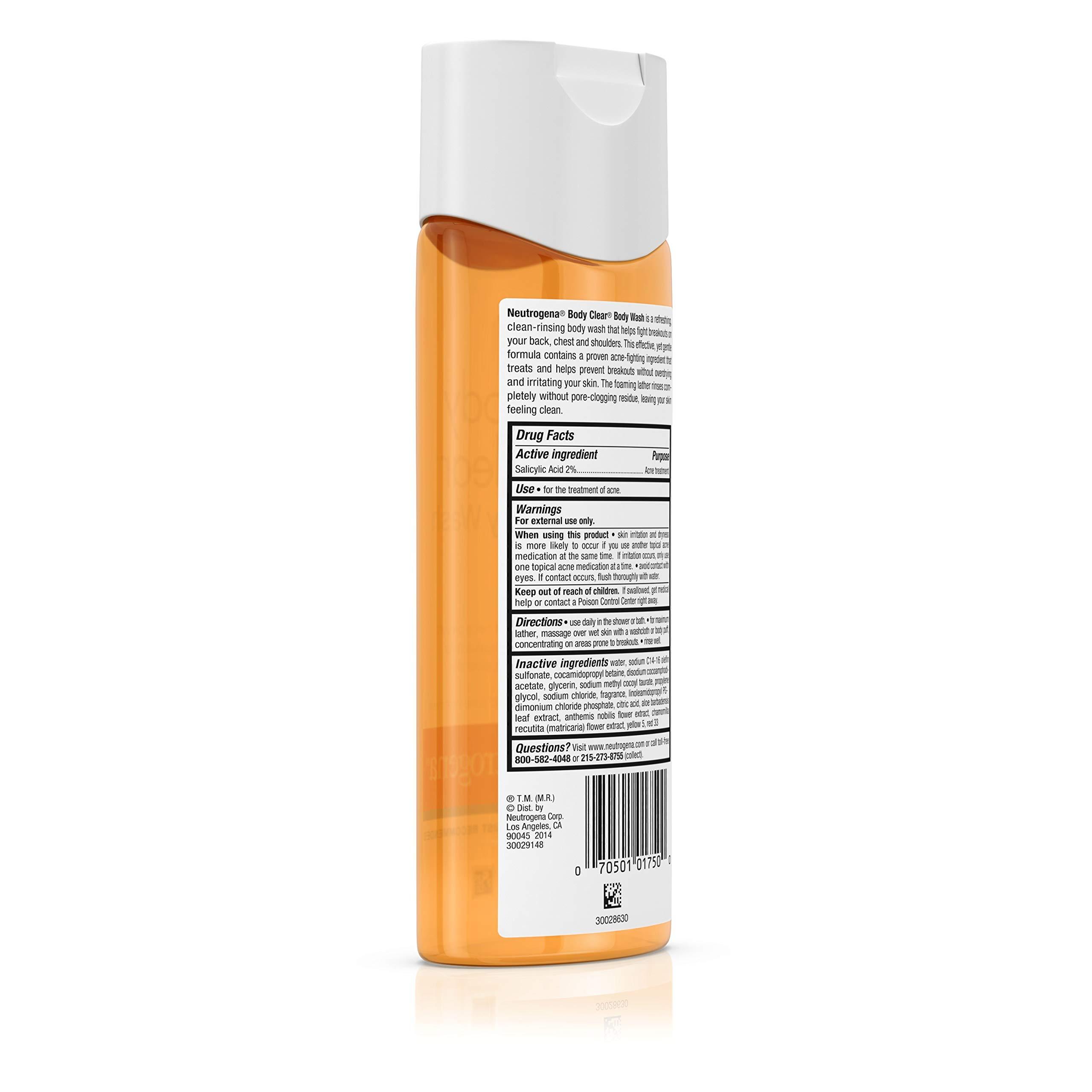 Neutrogena Neutrogena Body Clear Body Wash 8.5 oz