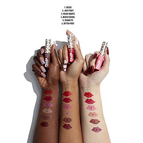 NYX PROFESSIONAL MAKEUP NYX PROFESSIONAL MAKEUP Filler Instinct Plumping Lip Color, Lip Balm - Miami Nights (Hot Pink)