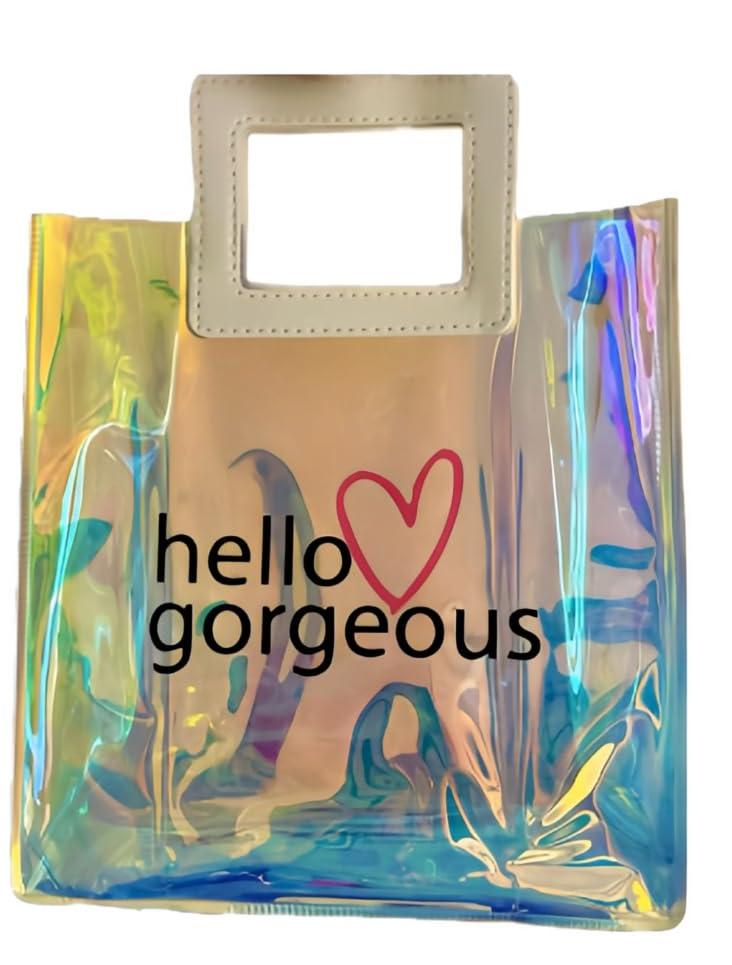 White Barn Bath & Body Works - LUMINOUS - 2-Pieces Diamond Shimmer Mist and Hello Gorgeous Gift Bag